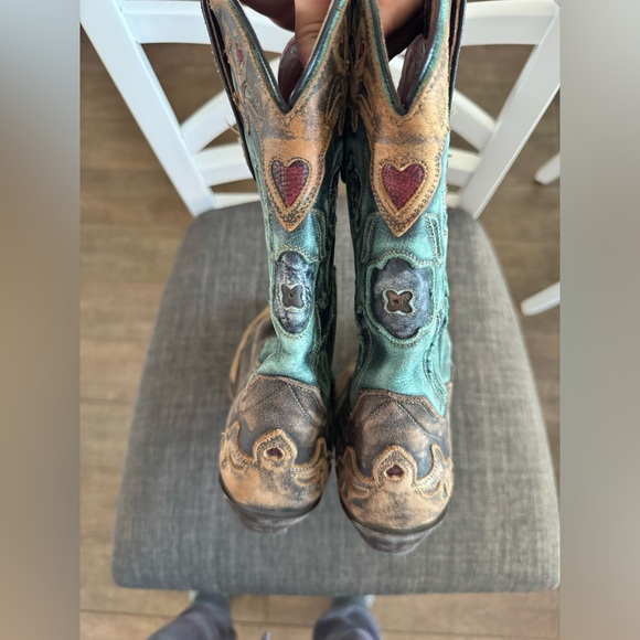 Dan Post Boots, Vintage Bluebird , women’s size 7 1/2 - Picture 7 of 8